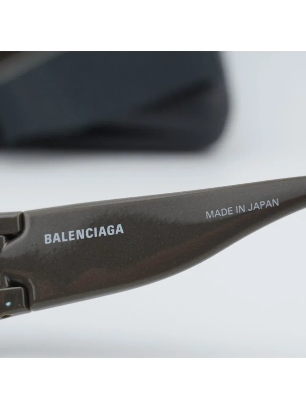 Balenciaga BB0157S 008 Geometric Sport Sunglasses - Grey / Grey